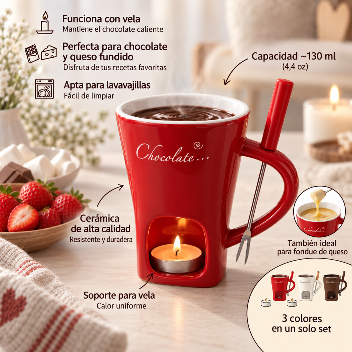 Mini Fondue Cup