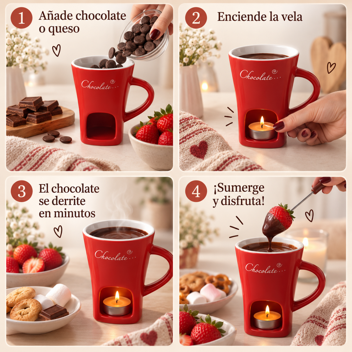 Mini Fondue Cup